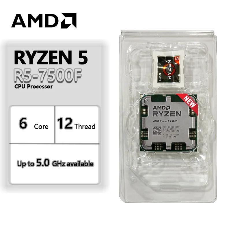 AMD Ryzen 5 7500F R5 7500F CPU  AM5,  , ǰ